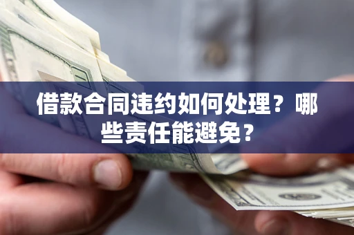 济南借款合同违约如何处理？哪些责任能避免？